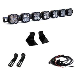 Baja Designs XL Linkable Bumper Light Kit for Ford (2020-22) F-250 / F-350 Super Duty, Multi-Pattern Light Pattern, Clear Lens, Toggle Wiring