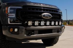 Baja Designs - Baja Designs XL Linkable Bumper Light Kit for Ford (2020-22) F-250 / F-350 Super Duty, Multi-Pattern Light Pattern, Clear Lens, Toggle Wiring - Image 2