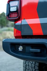 Baja Designs - Baja Designs S1 Dual Reverse Light Kit for Jeep (2020-22) Gladiator w/ OE Bumper, Wide Cornering Light Pattern, Clear Lens, Upfitter Wiring - Image 3