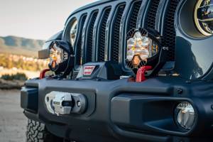 Baja Designs - Baja Designs LP4 Pro Bumper Light Kit for Jeep (2020-25) Gladiator / (2018-25) Wrangler JL w/ OE Steel Bumper, Driving/Combo Light Pattern, Clear Lens, Toggle Wiring - Image 2