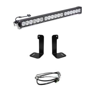 Baja Designs Baja Designs OnX6+ 30 Inch Bumper Light Kit for Jeep (2020-25) Gladiator / (2018-25) Wrangler JL w/ OE Plastic Bumper, Driving/Combo Light Pattern, Clear Lens, Upfitter Wiring