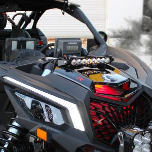 Baja Designs - Baja Designs S8 10 Inch Shock Mount Light Bar Kit for Can-Am (2017-24) Maverick X3, Driving/Combo Light Pattern, Clear Lens - Image 2