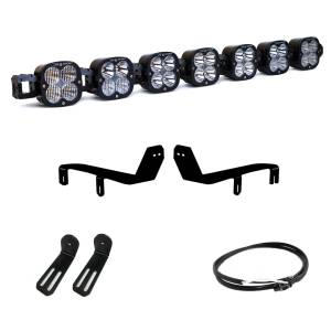 Baja Designs XL Linkable Bumper Light Kit for Ford (2017-19) F-250/350 Super Duty, Multi-Pattern Light Pattern, Clear Lens, Upfitter Wiring