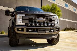 Baja Designs - Baja Designs XL Linkable Bumper Light Kit for Ford (2017-19) F-250/350 Super Duty, Multi-Pattern Light Pattern, Clear Lens, Upfitter Wiring - Image 4