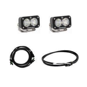 Baja Designs S2 Sport Dual Reverse Light Kit for Chevrolet (2020-22) Silverado 2500HD/3500HD, Wide Cornering Light Pattern, Clear Lens