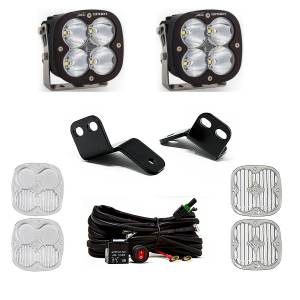 Baja Designs XL Sport A-Pillar Light Kit for Polaris (2014-22) RZR XP 1000; XP Turbo; Turbo S, Spot Light Pattern, Clear Lens