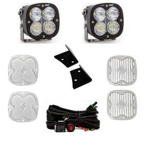 Baja Designs XL80 A-Pillar Light Kit for Jeep (2007-18) Wrangler JK, Driving/Combo Light Pattern, Clear Lens