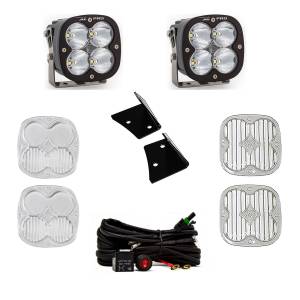 Baja Designs XL Pro A-Pillar Light Kit for Jeep (2007-18) Wrangler JK, Spot Light Pattern, Clear Lens