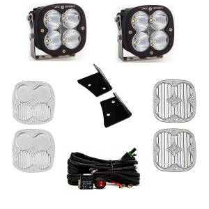 Baja Designs XL Sport A-Pillar Light Kit for Jeep (2007-18) Wrangler JK, Spot Light Pattern, Clear Lens