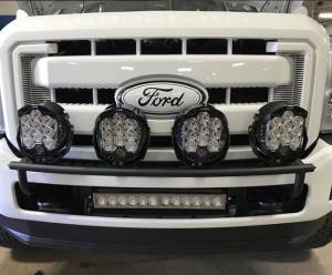 Baja Designs - Baja Designs OnX6+ 20 Inch Bumper Light Kit for Ford (2011-16) F-250/350 Super Duty, Driving/Combo Light Pattern, Clear Lens - Image 2