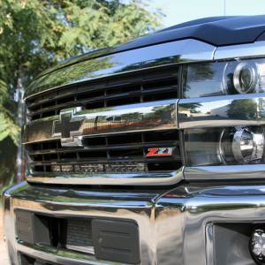 Baja Designs - Baja Designs OnX6+ 30 Inch Grille Light Bar Kit for Chevrolet (2017) Silverado 2500HD/3500HD, Driving/Combo Light Pattern, Clear Lens - Image 3