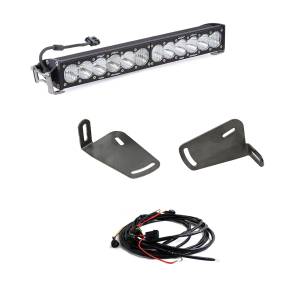 Baja Designs OnX6+ 20 Inch Bumper Light Bar Kit for RAM (2021-24) 1500 TRX, Driving/Combo Light Pattern, Clear Lens