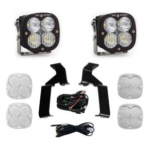 Baja Designs XL Sport A-Pillar Light Kit for Ford (2021-25) Raptor / Raptor R / Raptor 37, Driving/Combo Light Pattern, Clear Lens