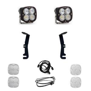 Baja Designs XL Sport A-Pillar Light Kit for RAM (2019-24) 1500 Rebel / (2021-24) 1500 TRX, Driving/Combo Light Pattern, Clear Lens