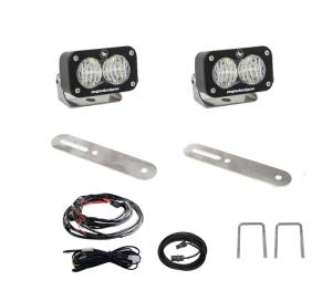 Baja Designs S2 Sport Dual Reverse Light Kit for Toyota (2022-25) Tundra (Non-Hybrid), Wide Cornering Light Pattern, Clear Lens