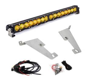 Baja Designs S8 20 Inch Behind Bumper Light Bar Kit for Toyota (2022-25) Tundra, Driving/Combo Light Pattern, Baja Amber Lens