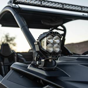 Baja Designs LP4 A-Pillar Kit for Polaris (2020-24) RZR Turbo R / (2022-25) Pro R / (2025) Pro S / (2020-25) Pro XP, Driving/Combo Light Pattern, Clear Lens