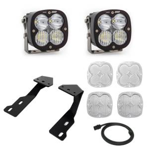 Baja Designs XL 80 A-Pillar Kit for Mercedes (2019-25) Sprinter, Driving/Combo Light Pattern, Clear Lens, Toggle Wiring