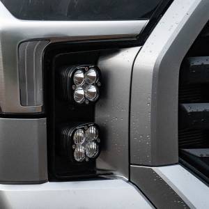 Baja Designs - Baja Designs Squadron Sport Vent Kit for Toyota (2022-25) Tundra, Multi-Pattern Light Pattern, Clear Lens - Image 2