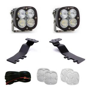 Baja Designs XL Pro A-Pillar Kit for Toyota (2024-25) Tacoma, Driving/Combo Light Pattern, Clear Lens