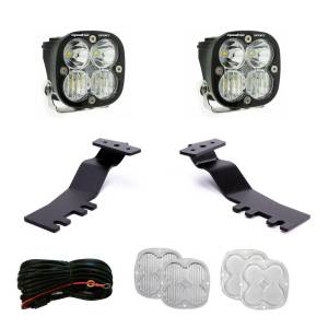 Baja Designs Squadron Sport A-Pillar Kit for Toyota (2024-25) Tacoma, Driving/Combo Light Pattern, Clear Lens