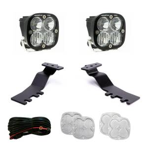 Baja Designs Squadron Pro A-Pillar Kit for Toyota (2024-25) Tacoma, Driving/Combo Light Pattern, Clear Lens