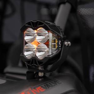 Baja Designs - Baja Designs KRX LP4 Pro A-Pillar Kit for Kawasaki (2020-24) Teryx KRX 1000, Driving/Combo Light Pattern, Clear Lens - Image 2