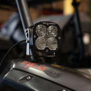 Baja Designs XL Sport A-Pillar Kit for Kawasaki (2020-24) Teryx KRX 1000, Driving/Combo Light Pattern, Clear Lens