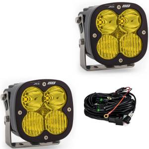 Baja Designs XL80 LED Auxiliary Light Pod Pair - Universal (Driving/Combo Light Pattern, Baja Amber Lens)