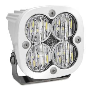 Baja Designs Squadron Pro White LED Auxiliary Light Pod - Universal, Wide Cornering Light Pattern, Clear Lens