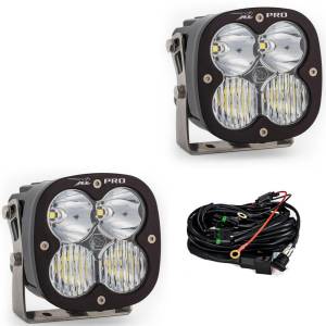 Baja Designs XL Pro LED Auxiliary Light Pod Pair - Universal, Driving/Combo Light Pattern, Clear Lens