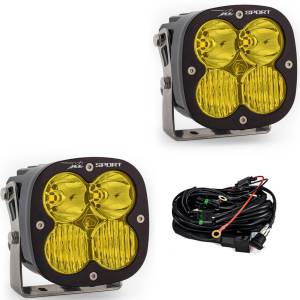 Baja Designs XL Sport LED Auxiliary Light Pod Pair - Universal, Driving/Combo Light Pattern, Baja Amber Lens