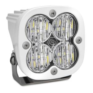 Baja Designs Squadron Sport White LED Auxiliary Light Pod - Universal (Wide Cornering Light Pattern, Clear Lens)