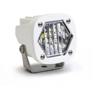 Baja Designs - Baja Designs S1 LED Auxiliary Light Pod, Wide Cornering Light Pattern, Clear Lens, White, Single - Universal - Image 1