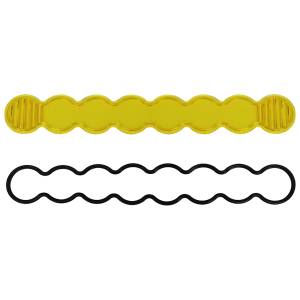 Baja Designs S8 Light Bar Lens Kit - Universal (Driving/Combo Light Pattern, Baja Amber Lens)