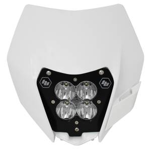 Baja Designs XL80 (D/C) Headlight Kit w/Shell for KTM (2014-16) 250 XCF-W/350 EXC-F/450 XC-W/500 EXC; (2013-16) 500 XC-W
