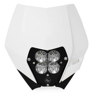 Baja Designs XL80 (D/C) Headlight Kit w/Shell for KTM (2008-13) 250 XCF-W; (2012-13) 350 EXC-F; (2009-10) 400 XC-W; (2008-11) 450 EXC-R; (2008-13) 450 XC-W; (2012-13) 500 EXC; (2012-13) 500 XC-W; (2008-11) 530 EXC-R/530 XC-W