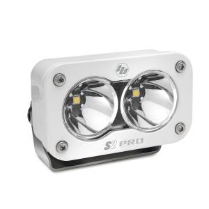 Baja Designs S2 Pro White LED Auxiliary Light Pod - Universal, Work/Scene Light Pattern, Clear Lens