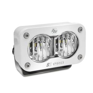 Baja Designs S2 Pro White LED Auxiliary Light Pod - Universal, Wide Cornering Light Pattern, Clear Lens