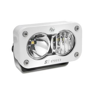 Baja Designs S2 Pro White LED Auxiliary Light Pod - Universal, Driving/Combo Light Pattern, Clear Lens
