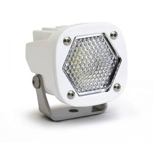 Baja Designs - Baja Designs S1 LED Auxiliary Light Pod, White, Single, Work/Scene Light Pattern, Clear Lens - Universal - Image 1