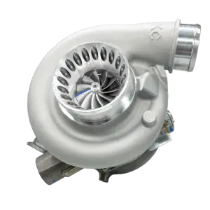 KC Turbos Jetfire Turbo for Ford (2003) 6.0L Power Stroke, (10 Blade Wheel, Stage 2, Standard)