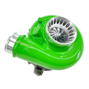 KC Turbos Jetfire S2r Gen 2 Dual Ball Bearing Turbo for Ford (2004-07) 6.0L Power Stroke (Bright Green)