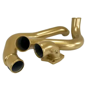 KC Turbos - KC Turbos Intercooler Pipe Kit for Ford (2003-07) 6.0L Power Stroke (Bright Green) - Image 4