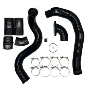 KC Turbos - KC Turbos Intercooler Pipe Kit for Ford (2003-07) 6.0L Power Stroke (Metallic Gold) - Image 2