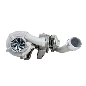 KC Turbos KC Fusion Compound Turbos for Ford (2008-10) 6.4L Power Stroke, (Stage 1 High Pressure & Stage 2 Low Pressure Turbos, Metallic Gold)