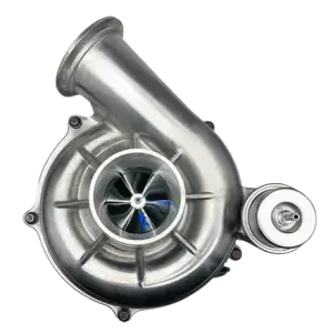 KC Turbos Stock Plus Billet Turbo for Ford (Late 1999-03) 7.3L Power Stroke (Fire Truck Red)