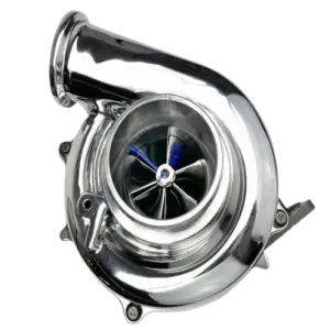 KC Turbos Stock Plus Billet Turbo for Ford (1994-98) 7.3L Power Stroke OBS (.84 A/R, Bright Green)