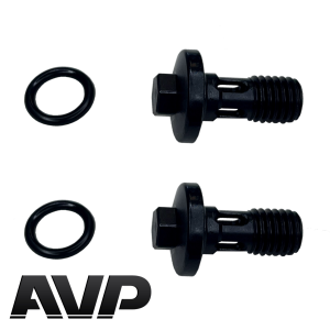 AVP - AVP High Flow Banjo Bolt Kit, Ford (1994-03) 7.3L Power Stroke - Image 2