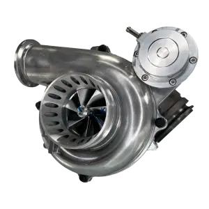 KC Turbos - KC Turbos GEN 2 KC300x Turbo for Ford (Early 1999) 7.3L Power Stroke, Stage 3 (66/73, .84 A/R, Jet Black) - Image 2